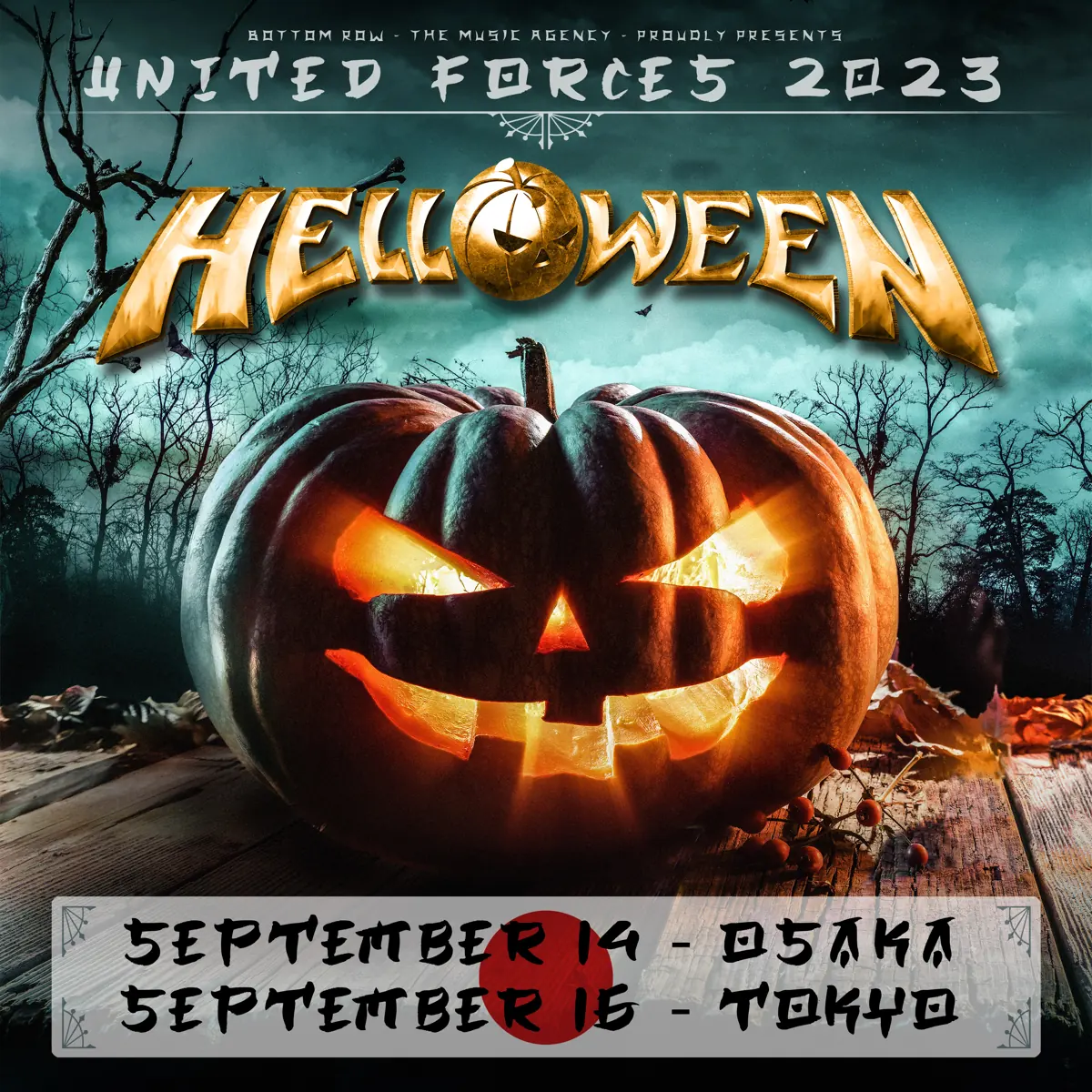 2023年 Helloween 日本ツアーUNITED FORCES 2023 HM HR Music Cool Rock