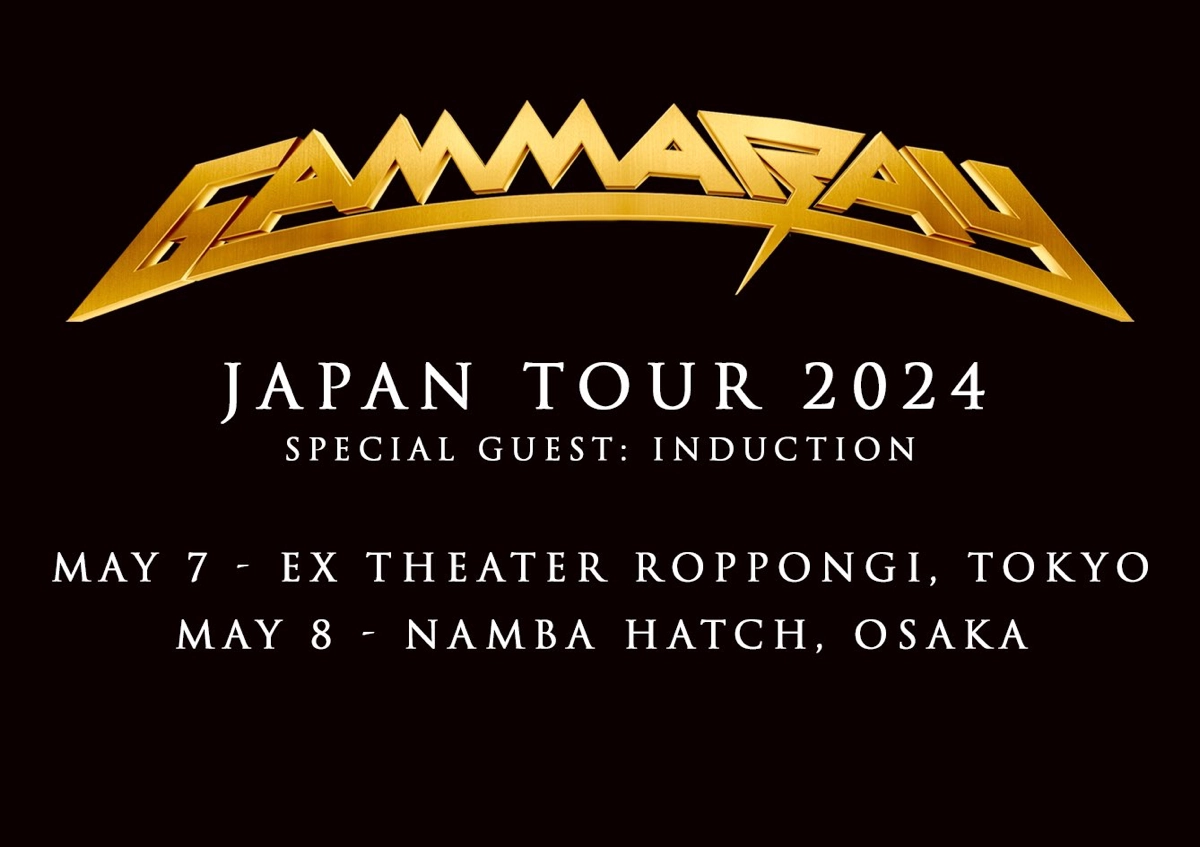 2024年 Gamma Ray：JAPAN TOUR 2024 | HM/HR Music.Cool-Rock.com