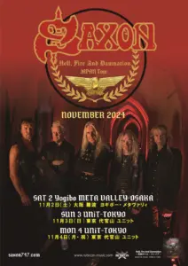 Saxon JAPAN TOUR 2024