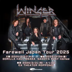 Winger - Farewell Japan Tour 2025