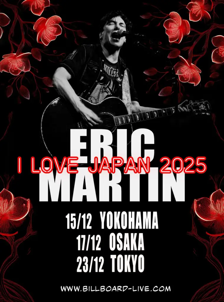 Eric Martin - I Love Japan tour 2025