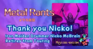 Iron Maiden Drummer Nicko McBrain Retires from Touring
