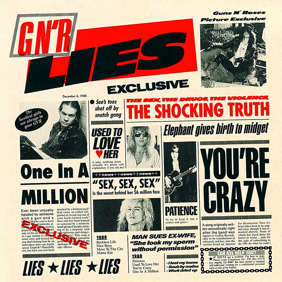 Guns N' Roses - G N' R Lies