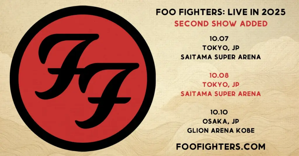 Foo Fighters Live in 2025 Japan