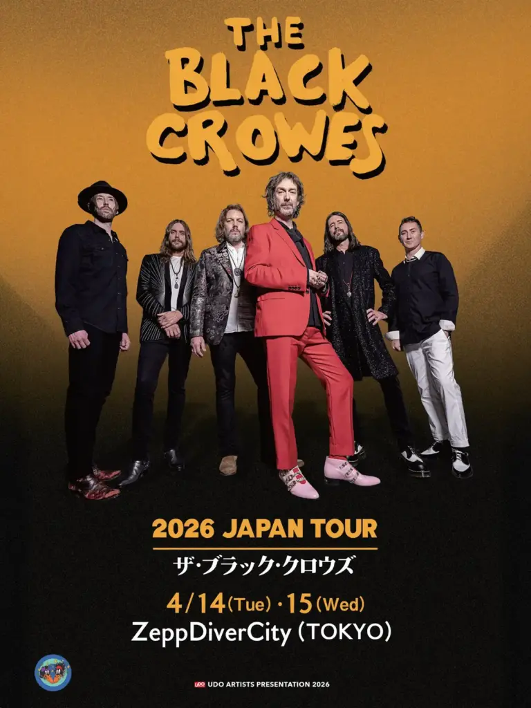 The Black Crowes - 2026 Japan Tour
