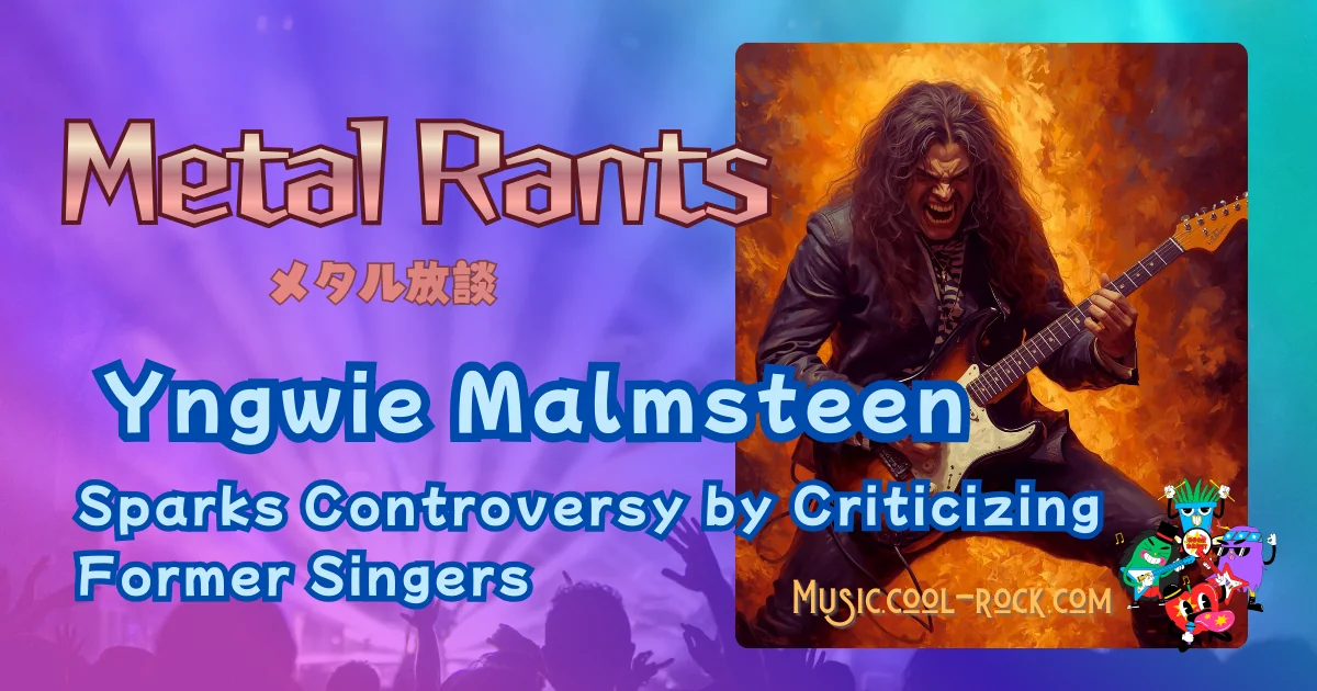 yngwie singers controversy