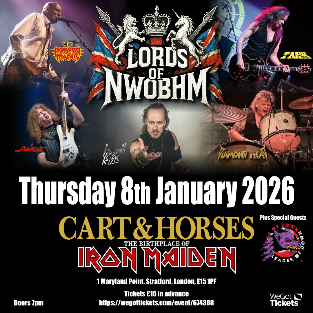 Lords of NWOBHM - At Cart & Horses, London, UK